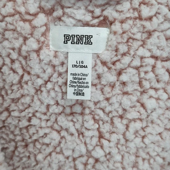 Victoria's Secret PINK Sherpa Hooded Onsie - Picture 10 of 10